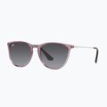 Detské slnečné okuliare Ray-Ban Erika transparent violet/grey gradient 4