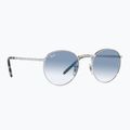Slnečné okuliare Ray-Ban New Round silver/blue