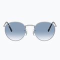Slnečné okuliare Ray-Ban New Round silver/blue 2
