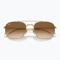 Slnečné okuliare Ray-Ban RB3707 Polarized+ Lenses arista gold/brown 3
