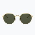 Slnečné okuliare Ray-Ban Jack gold/green 2