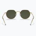 Slnečné okuliare Ray-Ban Jack gold/green 5