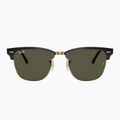 Slnečné okuliare Ray-Ban Clubmaster Classic black/gold/green g-15 2