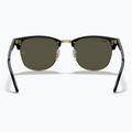 Slnečné okuliare Ray-Ban Clubmaster Classic black/gold/green g-15 5