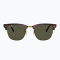 Slnečné okuliare Ray-Ban Clubmaster Classic tortoiseshell/gold/green g-15 2