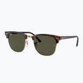 Slnečné okuliare Ray-Ban Clubmaster Classic tortoiseshell/gold/green g-15 4