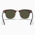 Slnečné okuliare Ray-Ban Clubmaster Classic tortoiseshell/gold/green g-15 5
