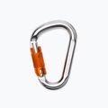 Climbing Technology Hms Snappy Cf Twist Lock karabína L4600006 strieborno-oranžová 2C46000ZPE 2