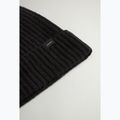 Pánska zimná čiapka Woolrich Knitted Ribbed Beanie black 4
