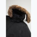Pánska bunda Woolrich Polar High Collar Fur čierna 8