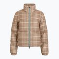 Dámska bunda Woolrich Printed Wool beige check