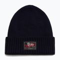 Pánska zimná čiapka Woolrich Legacy Patch Beanie melton blue