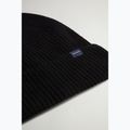 Pánska zimná čiapka Woolrich Knitted Ribbed Beanie black 3
