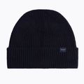 Pánska zimná čiapka Woolrich Knitted Ribbed Beanie melton blue