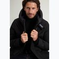 Pánsky zateplený kabát Woolrich Polar High Collar Parka black 4