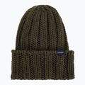 Dámska zimná čiapka Woolrich Chunky Beanie dark green