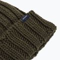 Dámska zimná čiapka Woolrich Chunky Beanie dark green 3