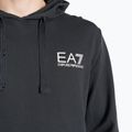 Pánska mikina EA7 Emporio Armani Train Logo Series Hoodie Extended Logo Coft night blue/white logo 3