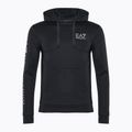 Pánska mikina EA7 Emporio Armani Train Logo Series Hoodie Extended Logo Coft night blue/white logo 5