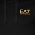 Pánska mikina EA7 Emporio Armani Train Logo Series Hoodie Extended Logo Coft black/gold logo 7