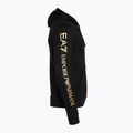 Pánska mikina EA7 Emporio Armani Train Logo Series Hoodie Extended Logo Coft black/gold logo 8