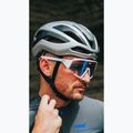 Cyklistická prilba KASK Elemento strieborná 4