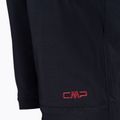 Dámske trekingové nohavice CMP Zip Off black/pink 3T51446/05UG 4