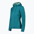 Dámska softshellová bunda CMP zelená 31A5276/E982 2