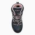 Detská trekingová obuv CMP Rigel Mid Wp asphalt/rose 5