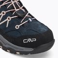 Detská trekingová obuv CMP Rigel Mid Wp asphalt/rose 7