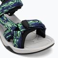Detské sandále CMP Hamal b.blue/verde fluo 7