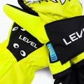 Detské snowboardové rukavice Level Animal Mitt modré/červené 4174 4