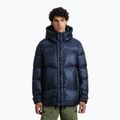 Pánska bunda Woolrich Pertex Puffer melton blue