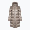 Dámska bunda Woolrich Aliquippa Long Puffer light taupe