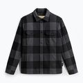 Pánska bunda Woolrich Alaskan Wool Check Overshirt charcoal buffalo 5