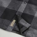 Pánska bunda Woolrich Alaskan Wool Check Overshirt charcoal buffalo 10