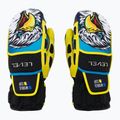 Detské lyžiarske rukavice Level Worldcup CF Mitt žlté 4117JM.66 3