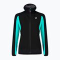 Dámska bunda Montura Premium Wind Hoody nero/care blue