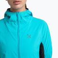 Dámska vetrovka Montura Rise Octa Hooded turquoise/antracite 4