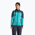 Dámska mikina Montura Rise Maglia turquoise/graphite blue