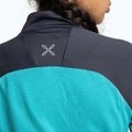 Dámska mikina Montura Rise Maglia turquoise/graphite blue 5