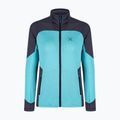 Dámska mikina Montura Rise Maglia turquoise/graphite blue 7