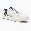 Pánska obuv Aeronautica Militare Cotton With Patch off white