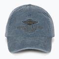 Šiltovka pánska Aeronautica Militare Pigment Treated blue navy 2