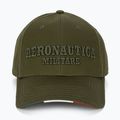 Šiltovka pánska Aeronautica Militare Basic With Metal Eagle military green 2