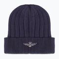 Zimná čiapka Aeronautica Militare Cotton Eagle Embroidery blue navy