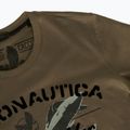 Pánske tričko Aeronautica Militare Flying Team light mud 3