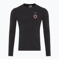 Pánske tričko Longsleeve Aeronautica Militare Flying Team jet black