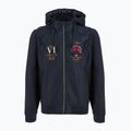 Pánska mikina Aeronautica Militare 251AF500F459 Cappucio blu navy