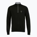Pánsky sveter Aeronautica Militare 1/2 Zip jet black